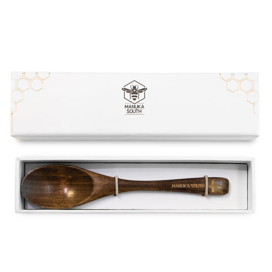 wooden spoon in a box