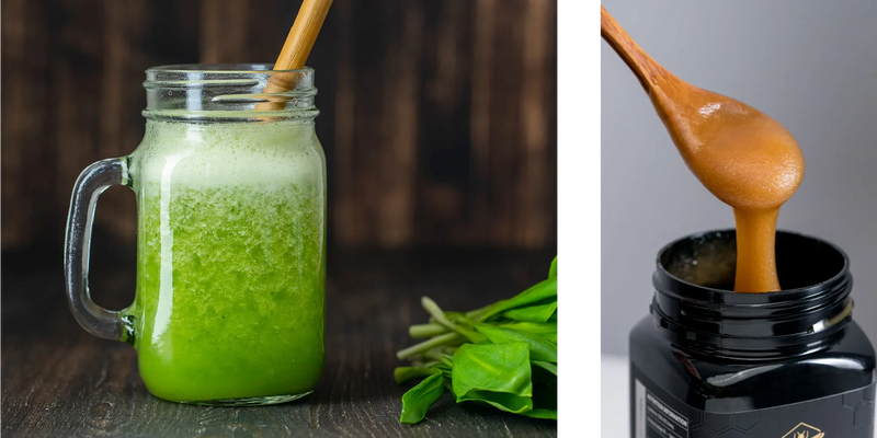 Green Manuka Honey Smoothie