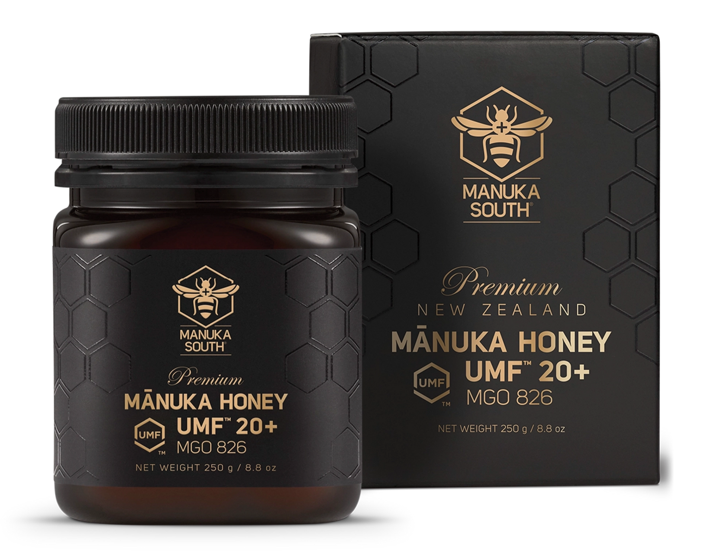 UMF 20+ 250g Manuka Honey of NZ MGO 826