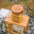 manuka honey placed on top of a presentation case