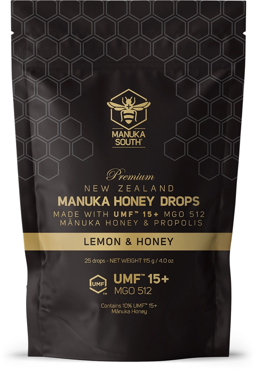 Manuka Honey Lemon and Propolis Lozenge Drops 25pack
