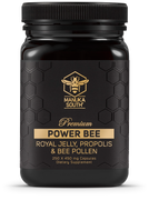 Power Bee - Royal Jelly, Propolis and Bee Pollen combination Capsules Supplement