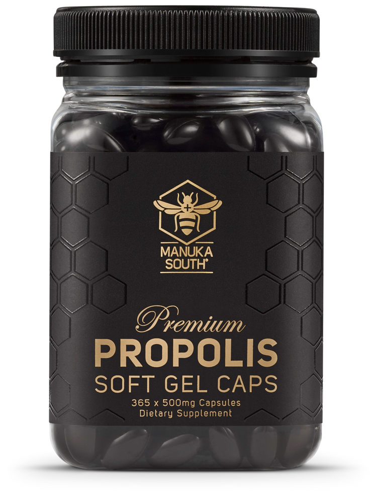Black Propolis Soft Gel Capsules Supplement