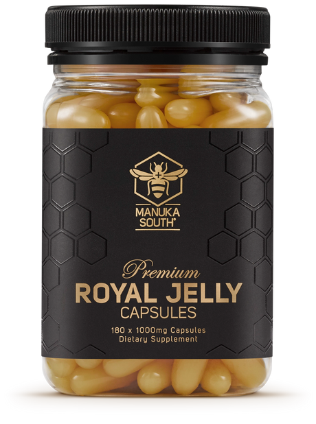 Royal Jelly Capsules Supplement 180