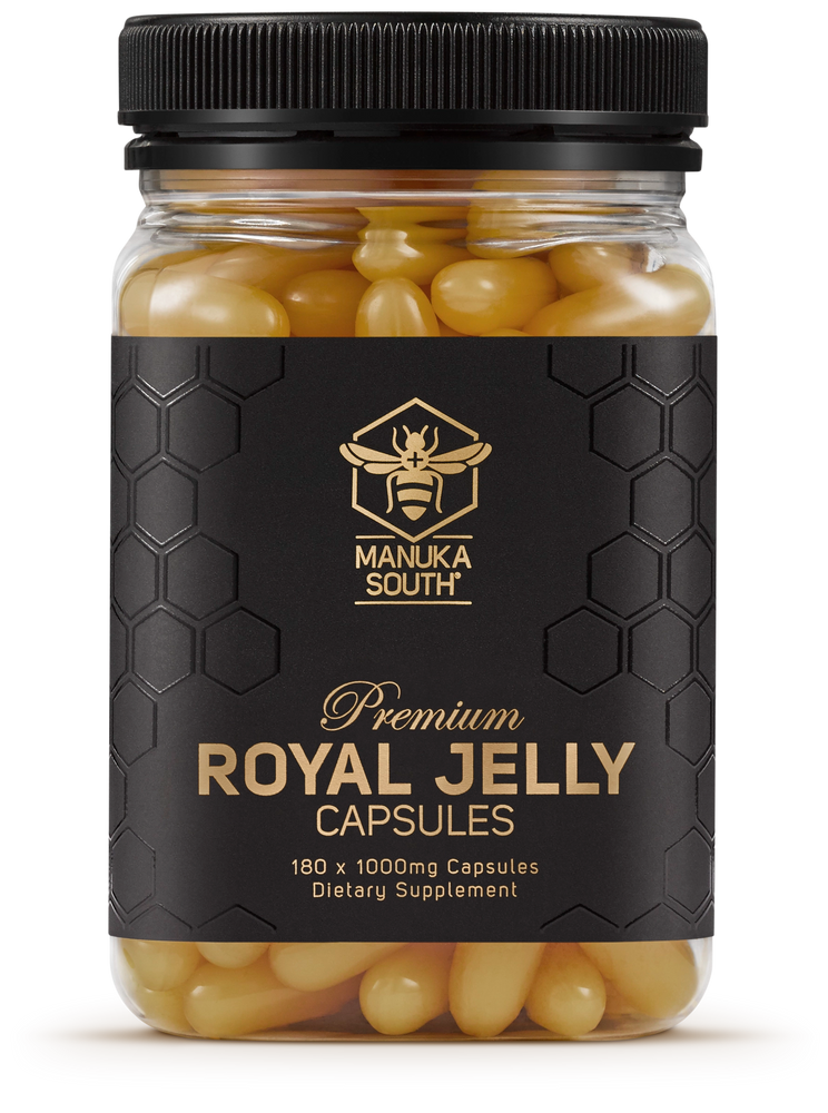 Royal Jelly Capsules Supplement 180