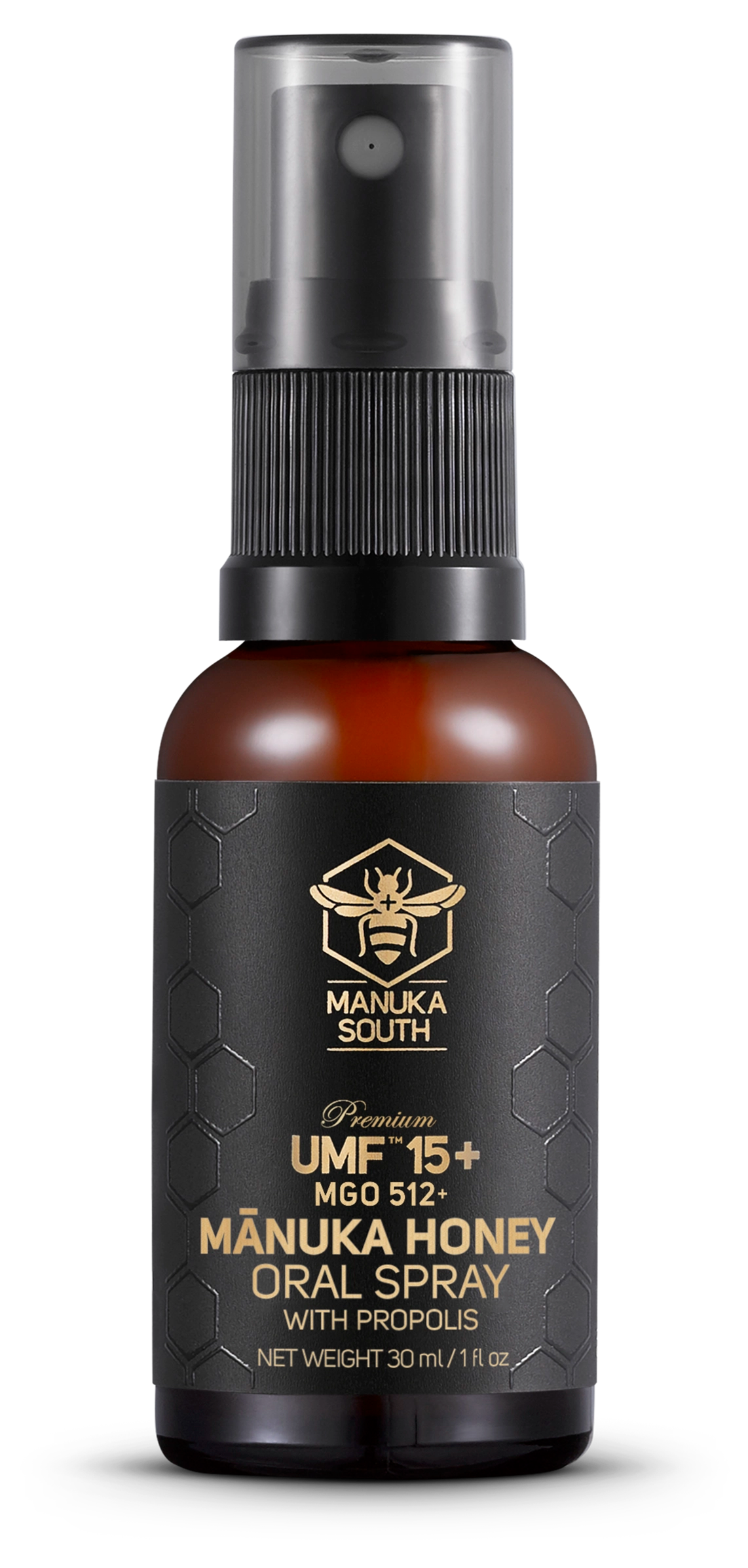 Manuka South UMF 15+ Mānuka Honey Oral Spray with Propolis