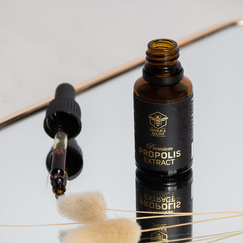 Propolis Extract on mirror