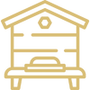 icon beehive front