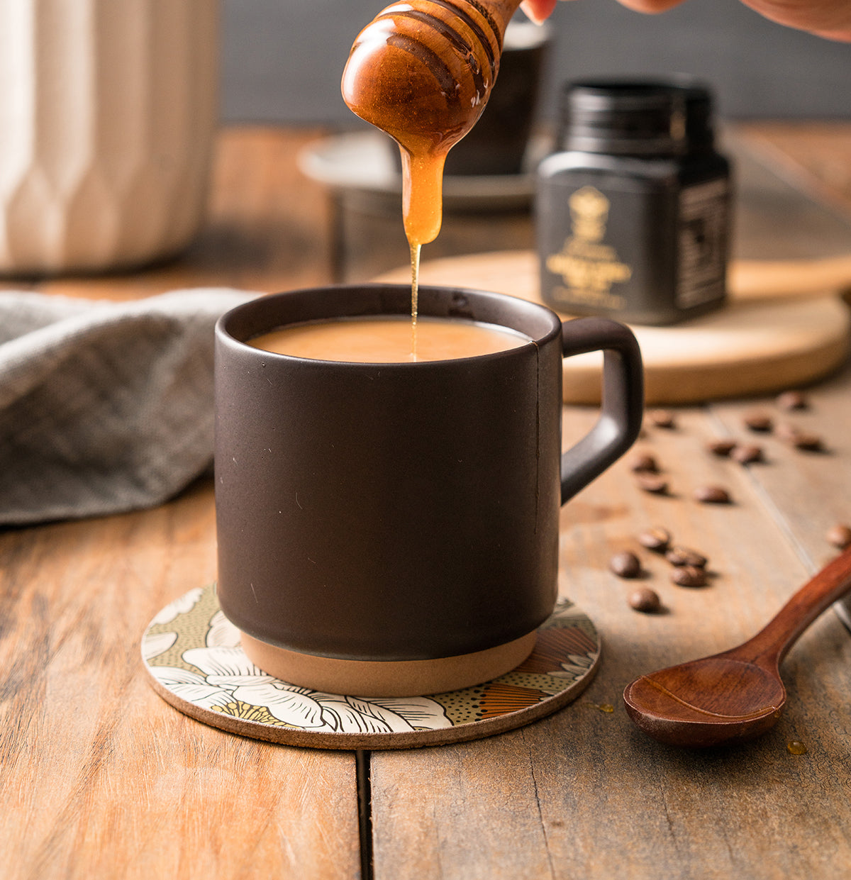 Premium Manuka Honey with Coffee