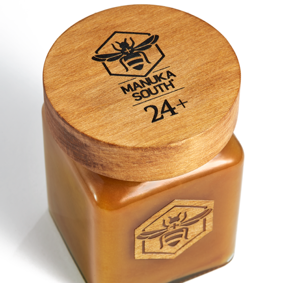 UMF 24+ MGO 1123 Manuka Honey Jar Lid